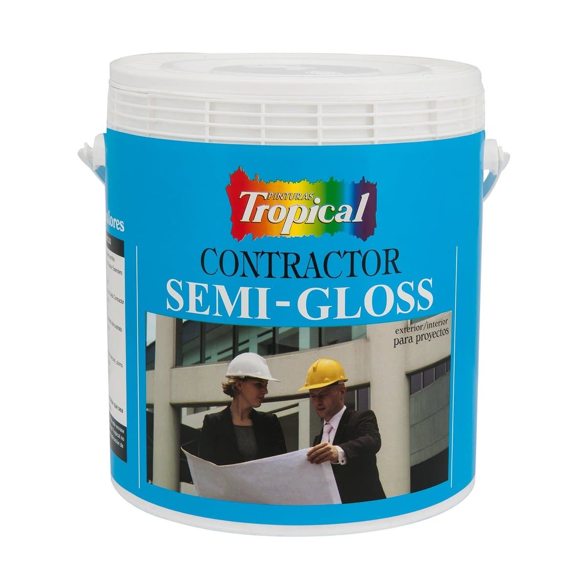 Pinturas Tropical Contractor Semigloss 1 Galón Pinturas Tropical Contractor Semigloss 1 Galón