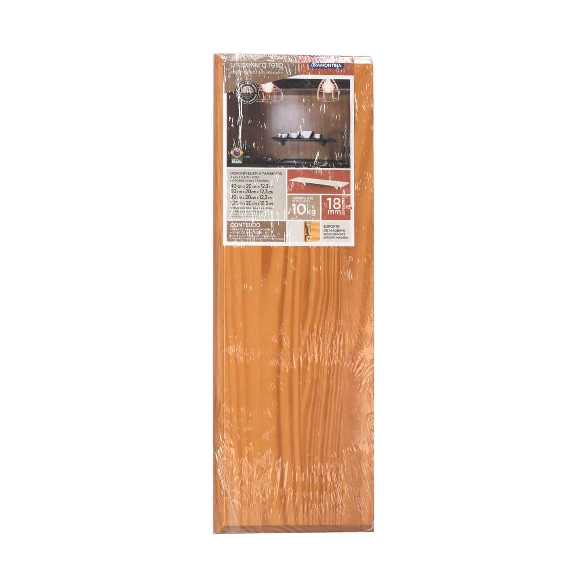 Repisa Recta Tramontina R/ 91241/062 600mm Color Miel Repisa Recta Tramontina R/ 91241/062 600mm Color Miel