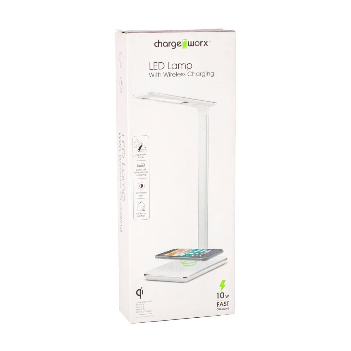 Lámpara LED ChargeWorx R/CHACX5121WH con Carga Inalámbrica Lámpara LED ChargeWorx R/CHACX5121WH con Carga Inalámbrica