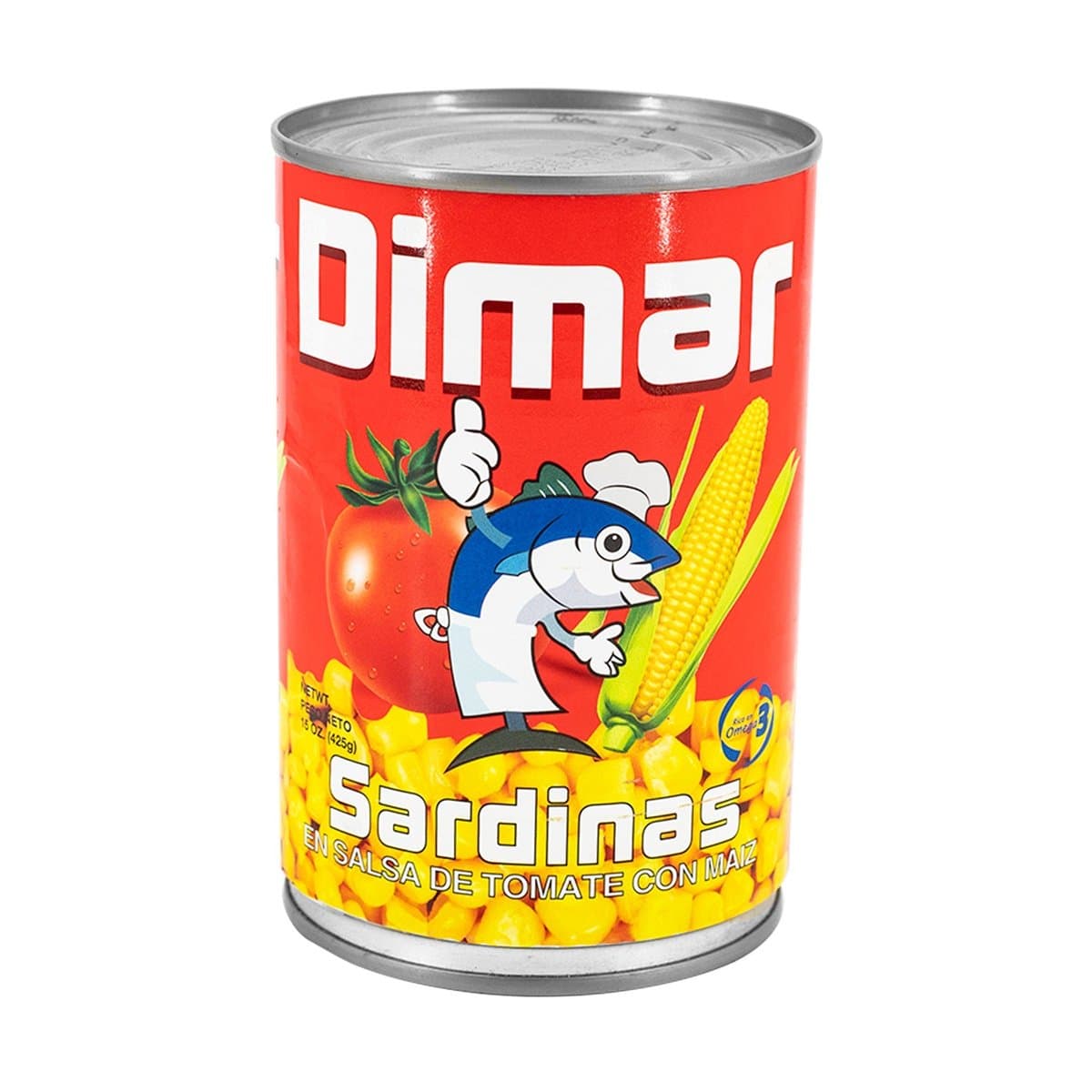 Sardinas En Salsa De Tomate Con Maiz Dimar 425 g Sardinas En Salsa De Tomate Con Maiz Dimar 425 g