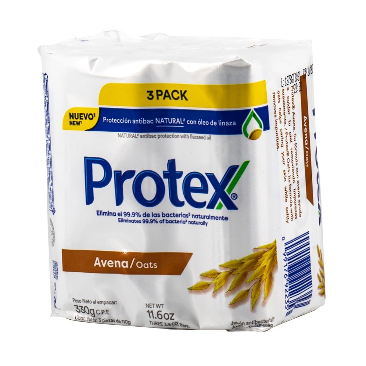Jabón En Barra Protex Avena 3 Pack 110 g Jabón En Barra Protex Avena 3 Pack 110 g