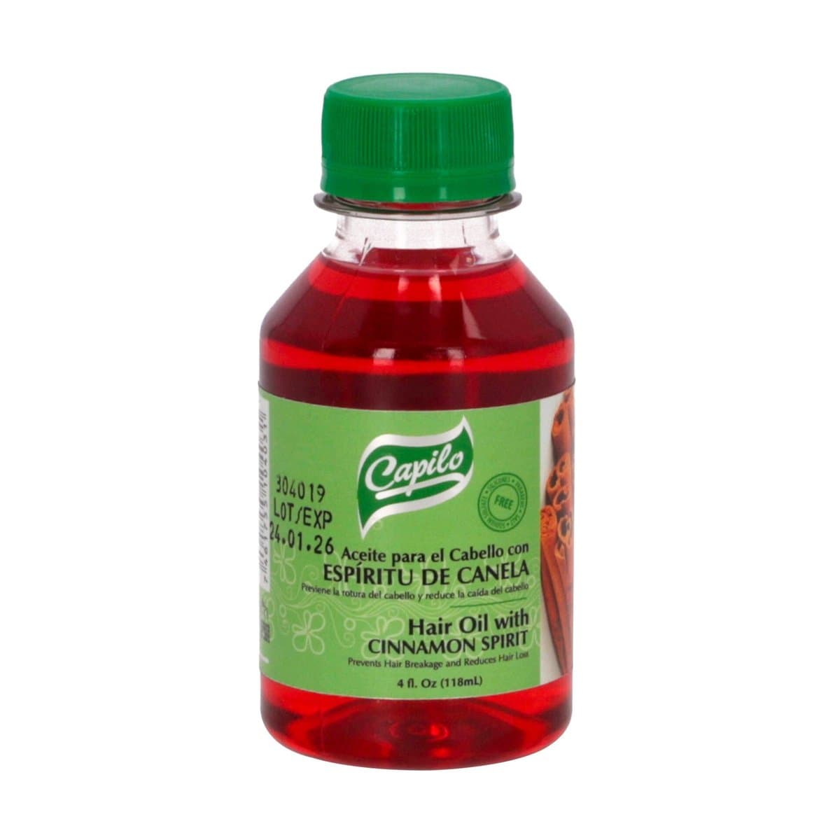 Aceite Capilo Con Espiritu De Canela 4 Oz Aceite Capilo Con Espiritu De Canela 4 Oz