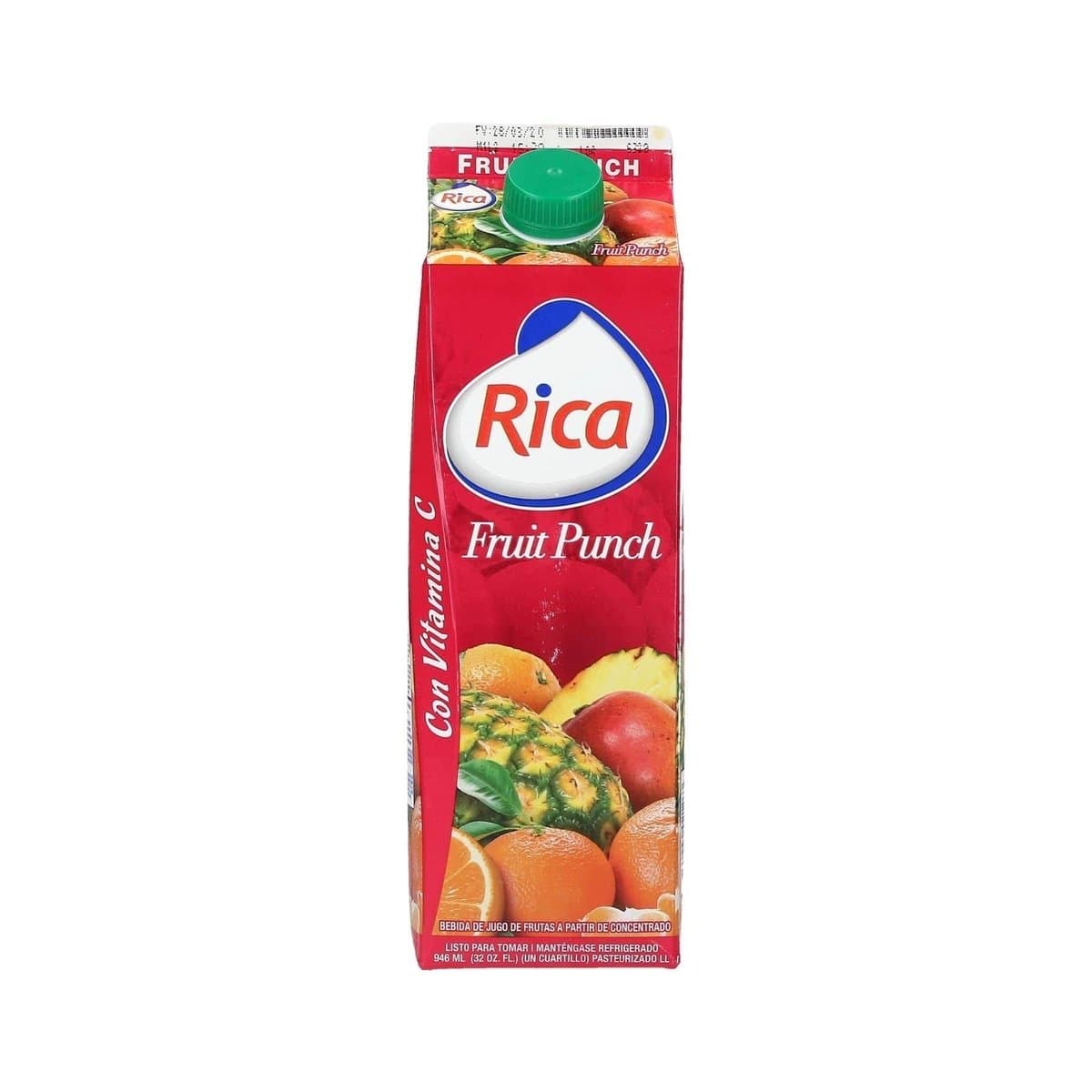 Jugo De Fruit Punch Rica 946ml Jugo De Fruit Punch Rica 946ml