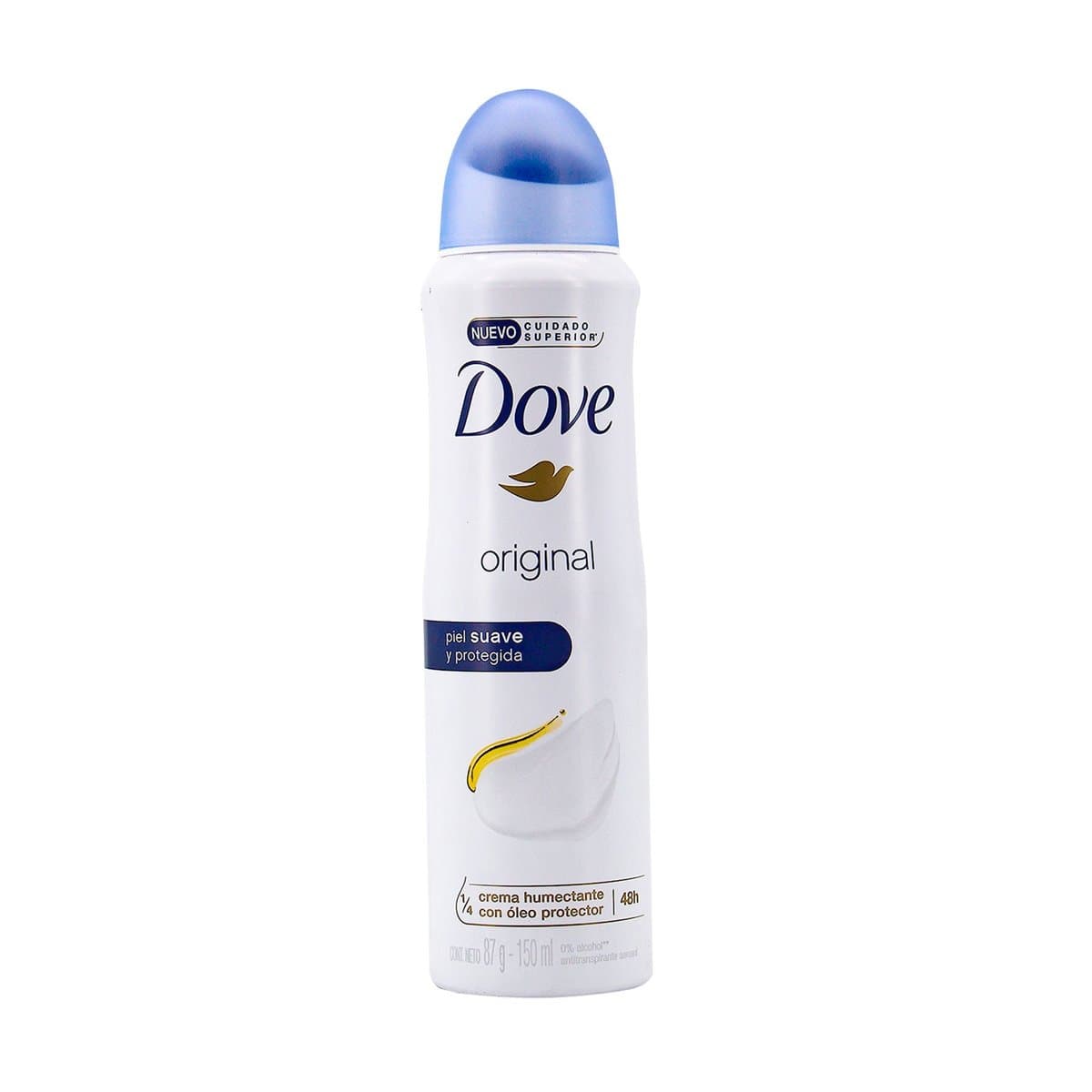 Desodorante Antitranspirante Aerosol Dove Original Crema Humectante 150ml Desodorante Antitranspirante Aerosol Dove Original Crema Humectante 150ml