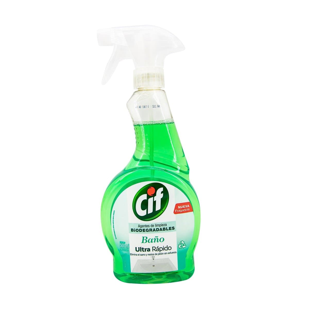 Limpiador De Baños Cif Ultra Rápido 500ml Limpiador De Baños Cif Ultra Rápido 500ml