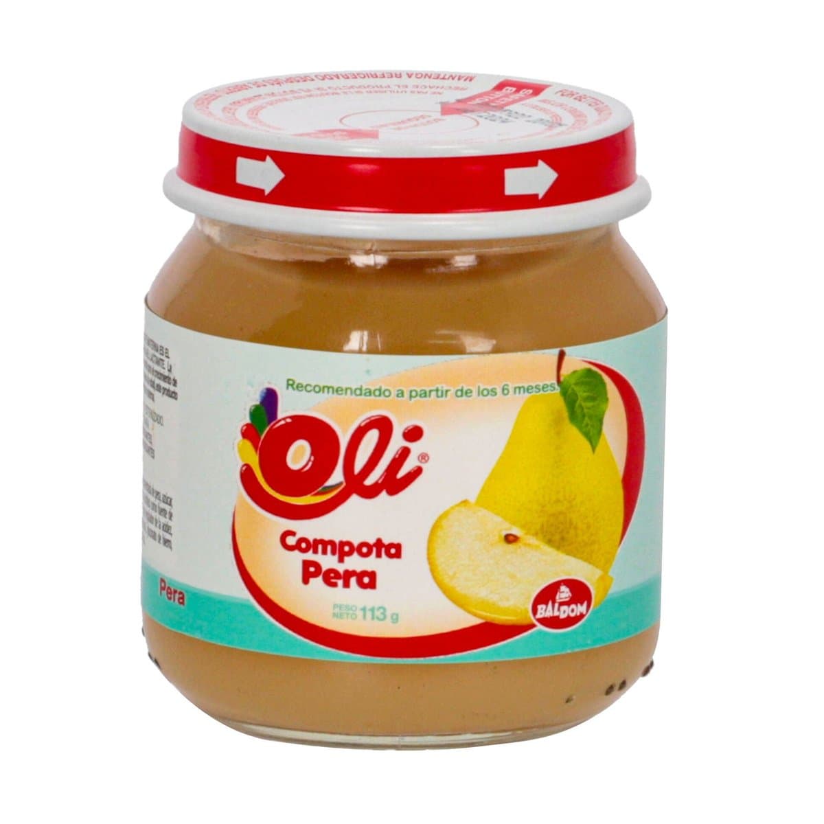 Compota Oli De Pera 113gr Compota Oli De Pera 113gr