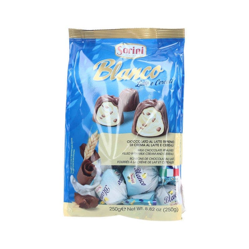 Chocolates Sorini Blanco Latte E Cereali 250g Chocolates Sorini Blanco Latte E Cereali 250g