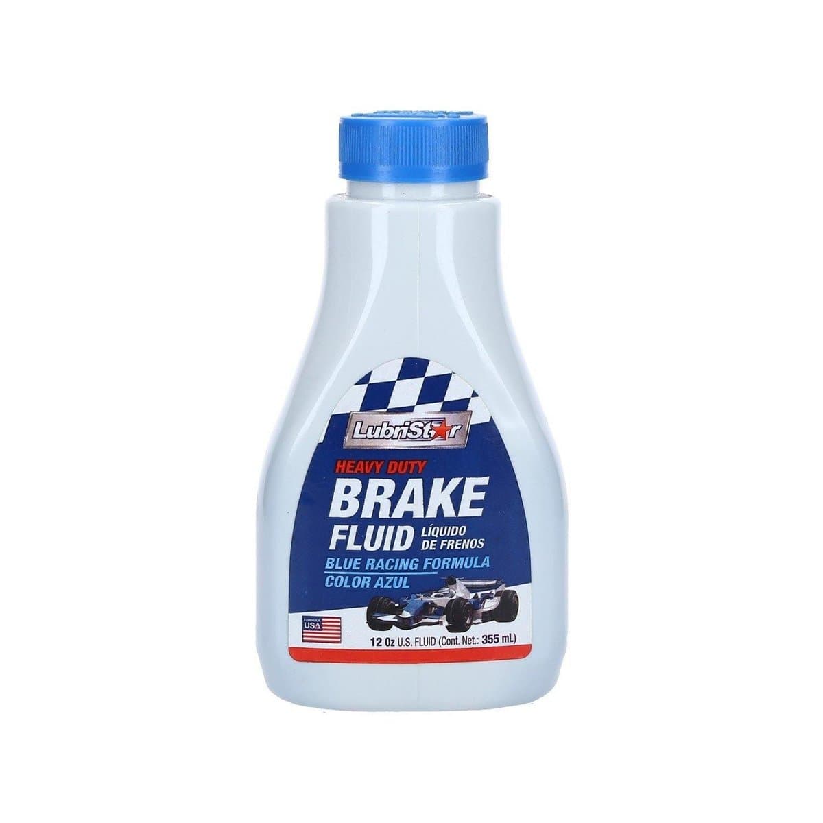 Liquido De Frenos Azul Racing Lubristar 12oz Liquido De Frenos Azul Racing Lubristar 12oz