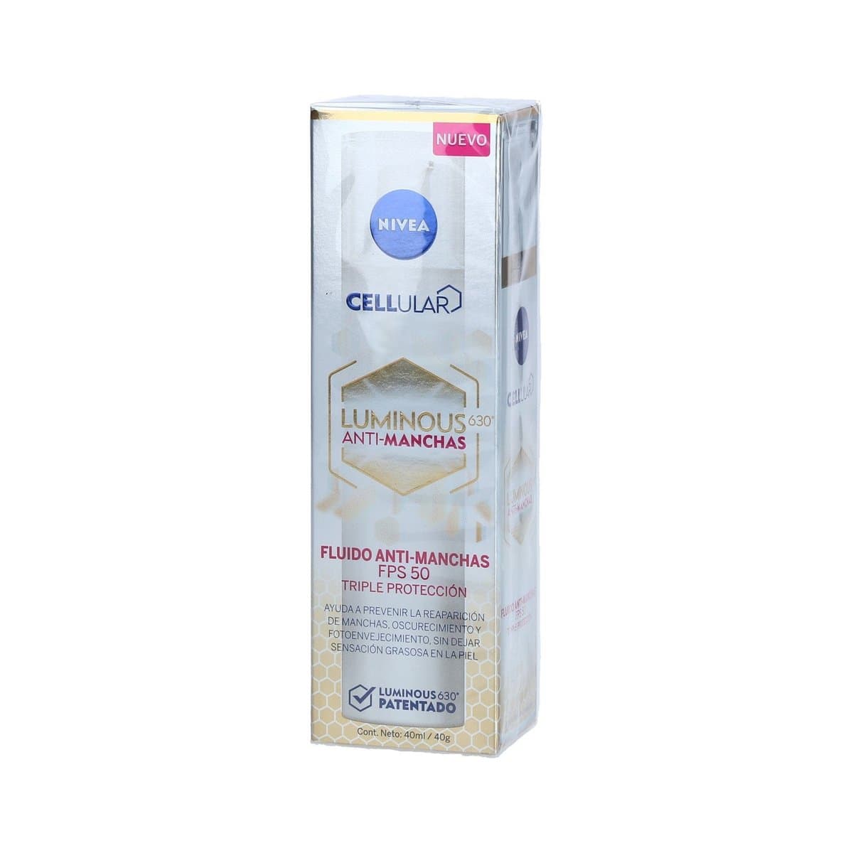 Crema Facial De Día Nivea Luminous Anti-Manchas FPS 50 40ml Crema Facial De Día Nivea Luminous Anti-Manchas FPS 50 40ml