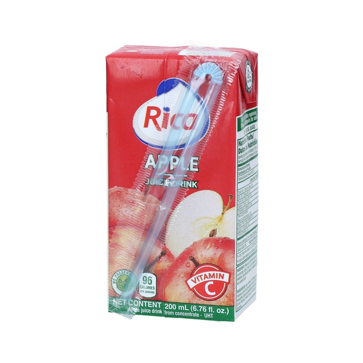Jugo Rica De Manzana 200ml Jugo Rica De Manzana 200ml