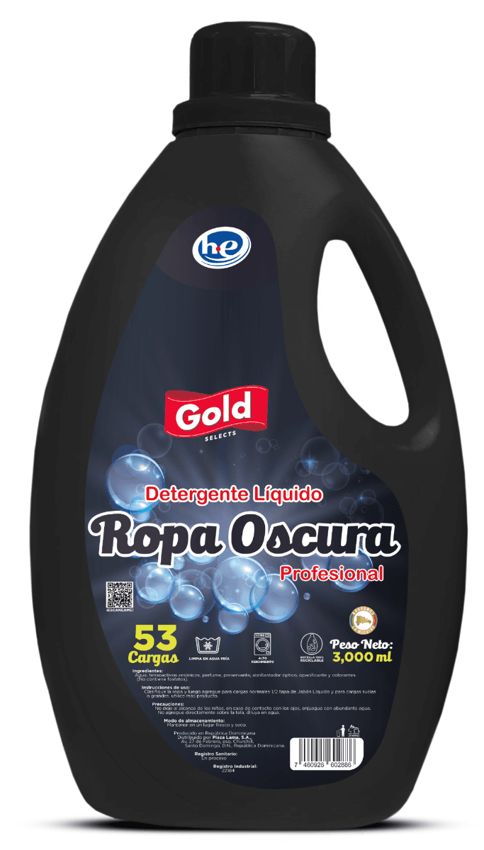 Detergente Liquido Gold Selects Ropa Oscura 3Lt Detergente Liquido Gold Selects Ropa Oscura 3Lt