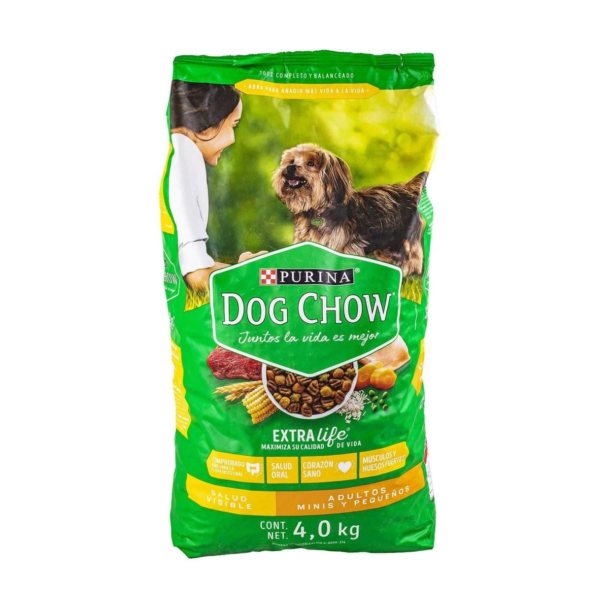 Alimento para Perros Dog Chow Adultos Razas Pequeñas 4 Kg Alimento para Perros Dog Chow Adultos Razas Pequeñas 4 Kg