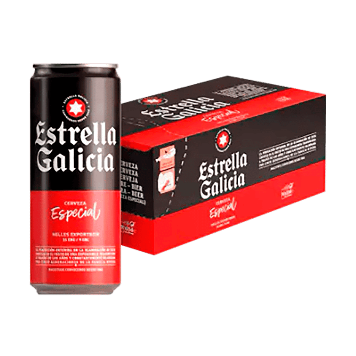 Cerveza Estrella Galicia Especial en Lata 33 Cl Cerveza Estrella Galicia Especial en Lata 33 Cl