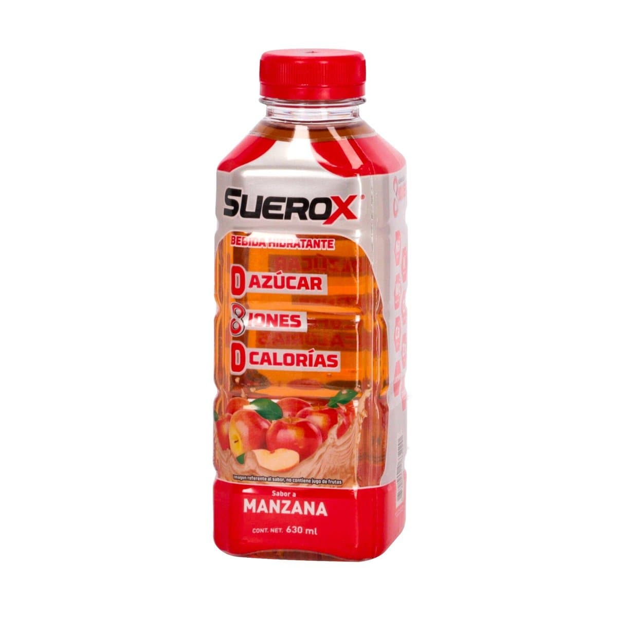 Suerox Bebida Hidratante Sabor A Manzana 630ml Suerox Bebida Hidratante Sabor A Manzana 630ml