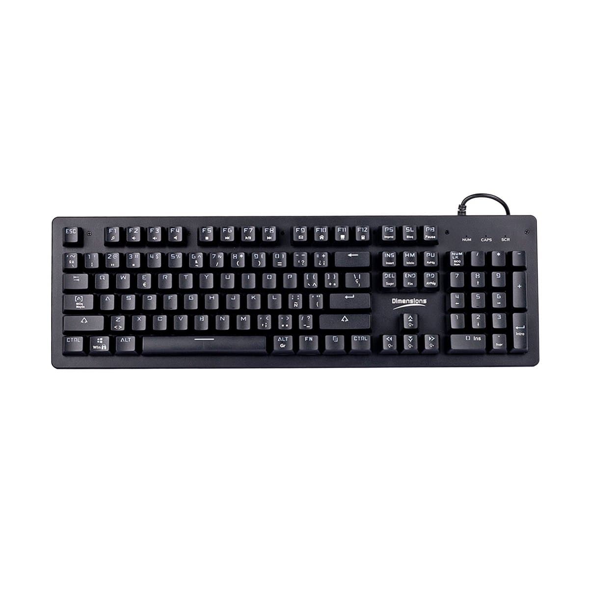 Teclado Mecanico Gaming Dimensions MPJTBKB551 Teclado Mecanico Gaming Dimensions MPJTBKB551