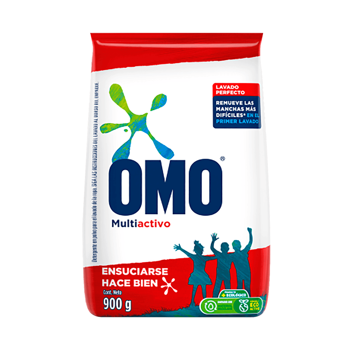 Detergente En Polvo Omo Multiactivo 900g Detergente En Polvo Omo Multiactivo 900g