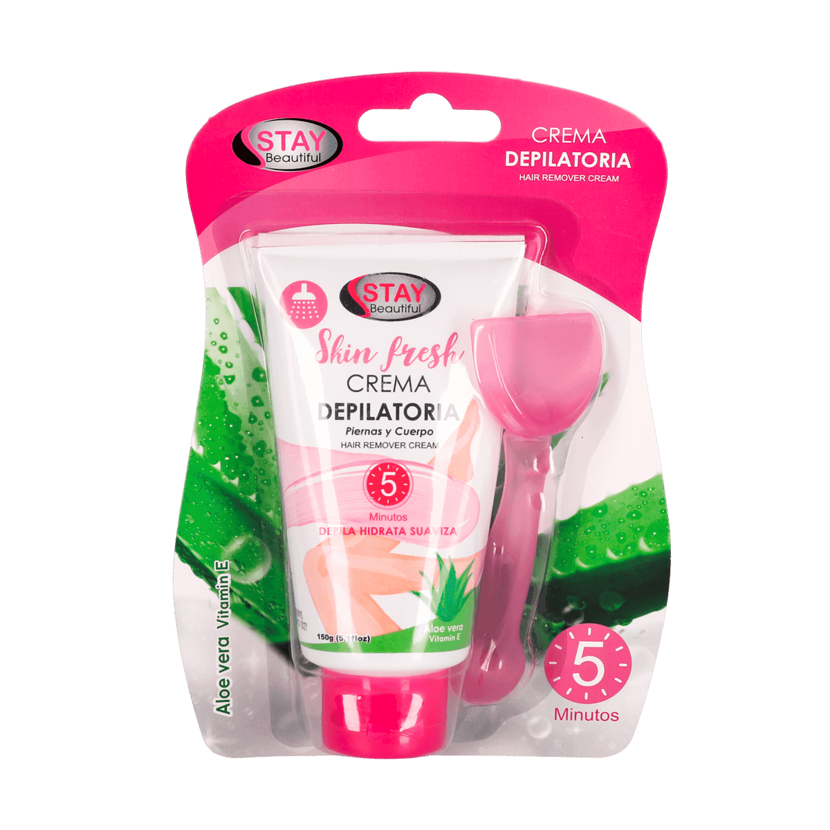 Crema Depiladora Stay De Aloe Vera 150g Crema Depiladora Stay De Aloe Vera 150g