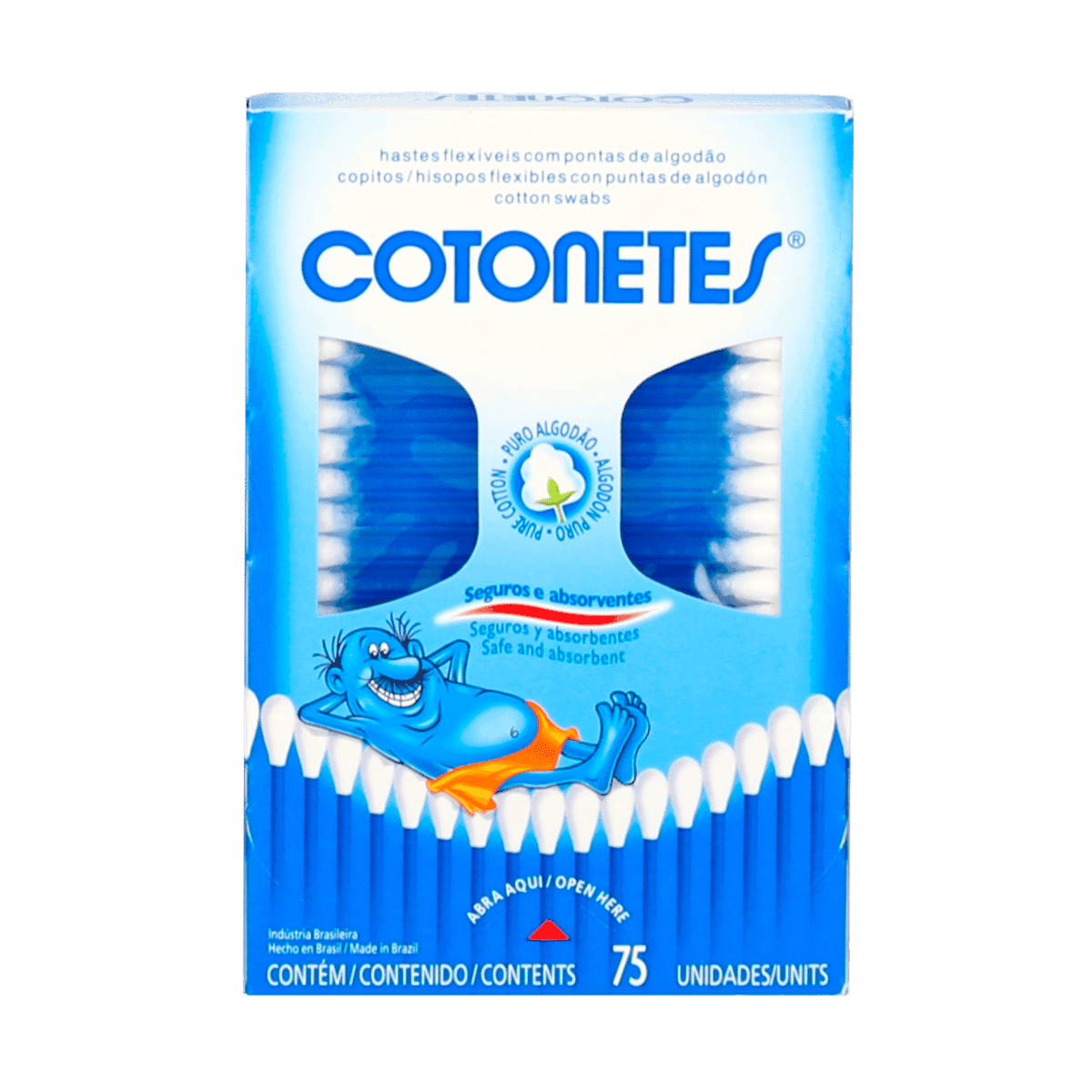 Hisopos Cotonetes 75 Unidad Hisopos Cotonetes 75 Unidad