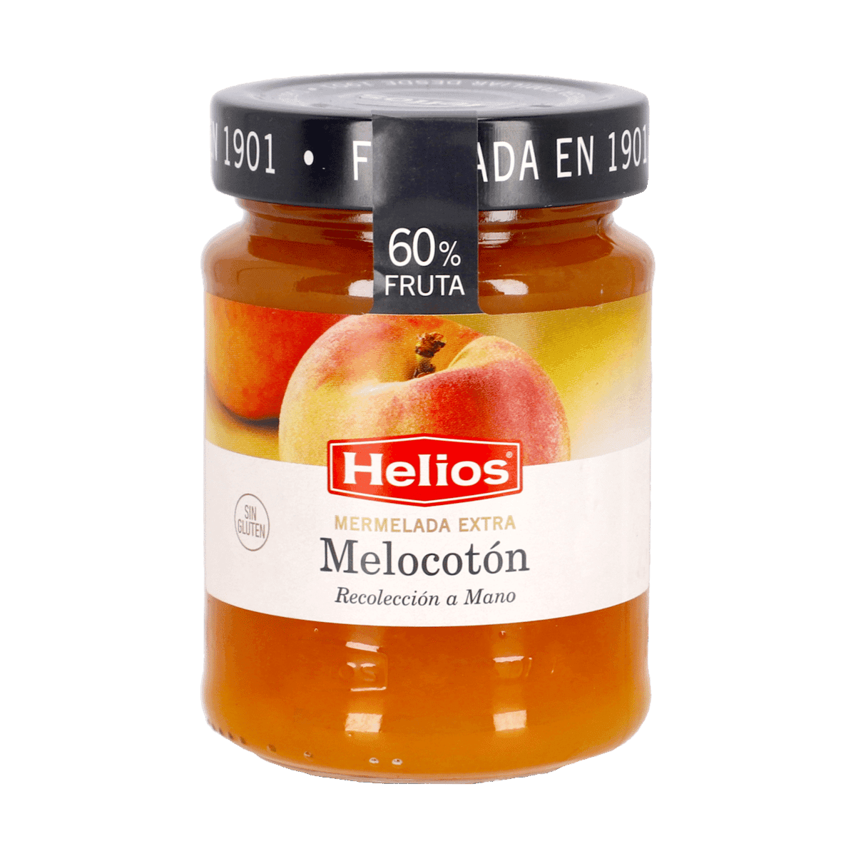 Mermelada de Extra Melocotón Helios 350 Gramos Mermelada de Extra Melocotón Helios 350 Gramos