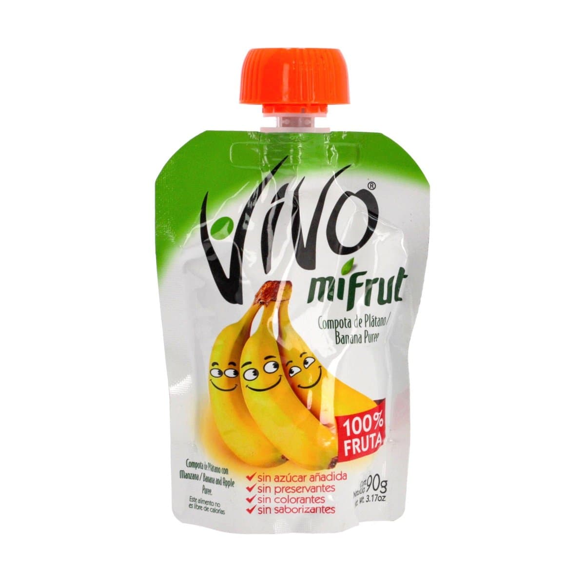 Compota Vivo De Banana 90gr Compota Vivo De Banana 90gr
