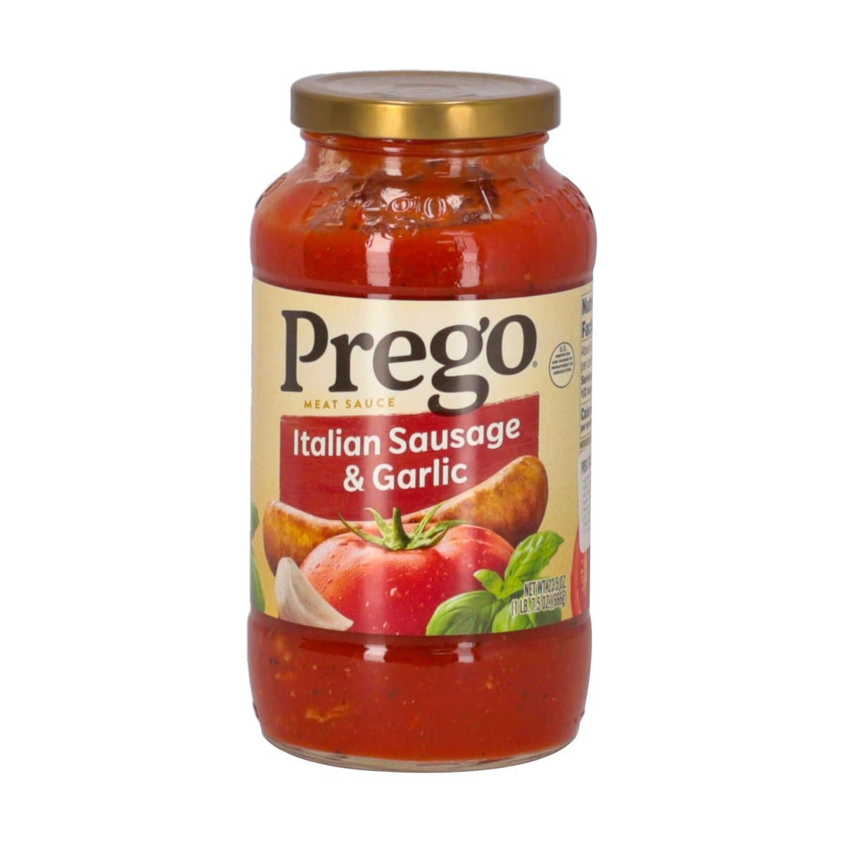 Salchicha italiana y Salsa de Espagueti de Ajo Prego Salchicha italiana y Salsa de Espagueti de Ajo Prego