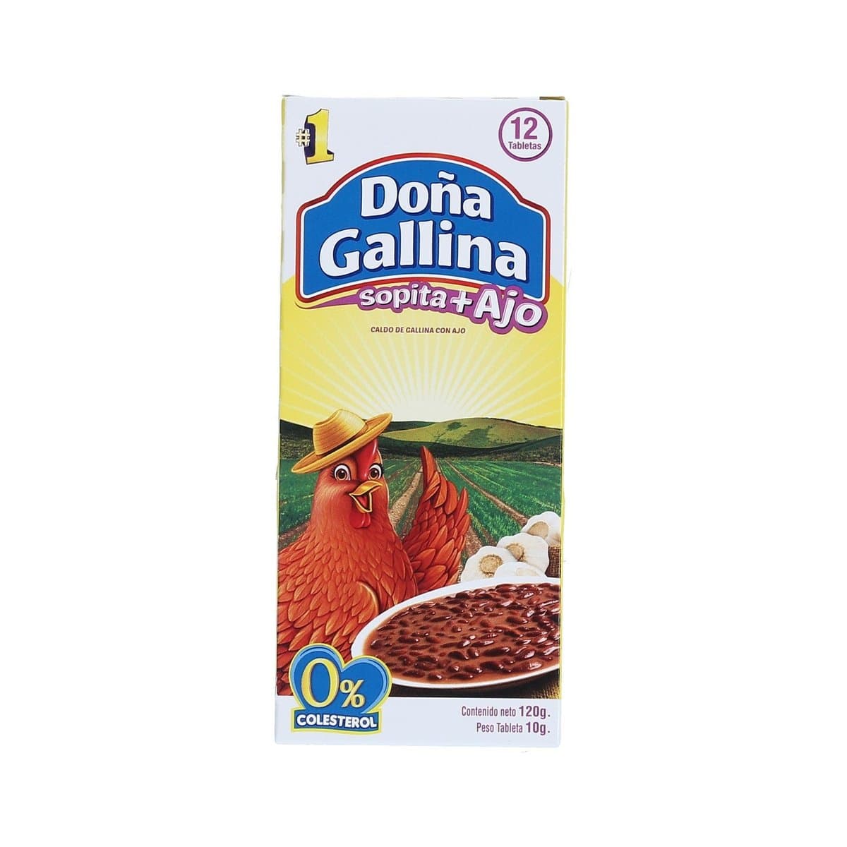 Sopita Doña Gallina Caldo De Pollo Con Ajo 12 uds Sopita Doña Gallina Caldo De Pollo Con Ajo 12 uds