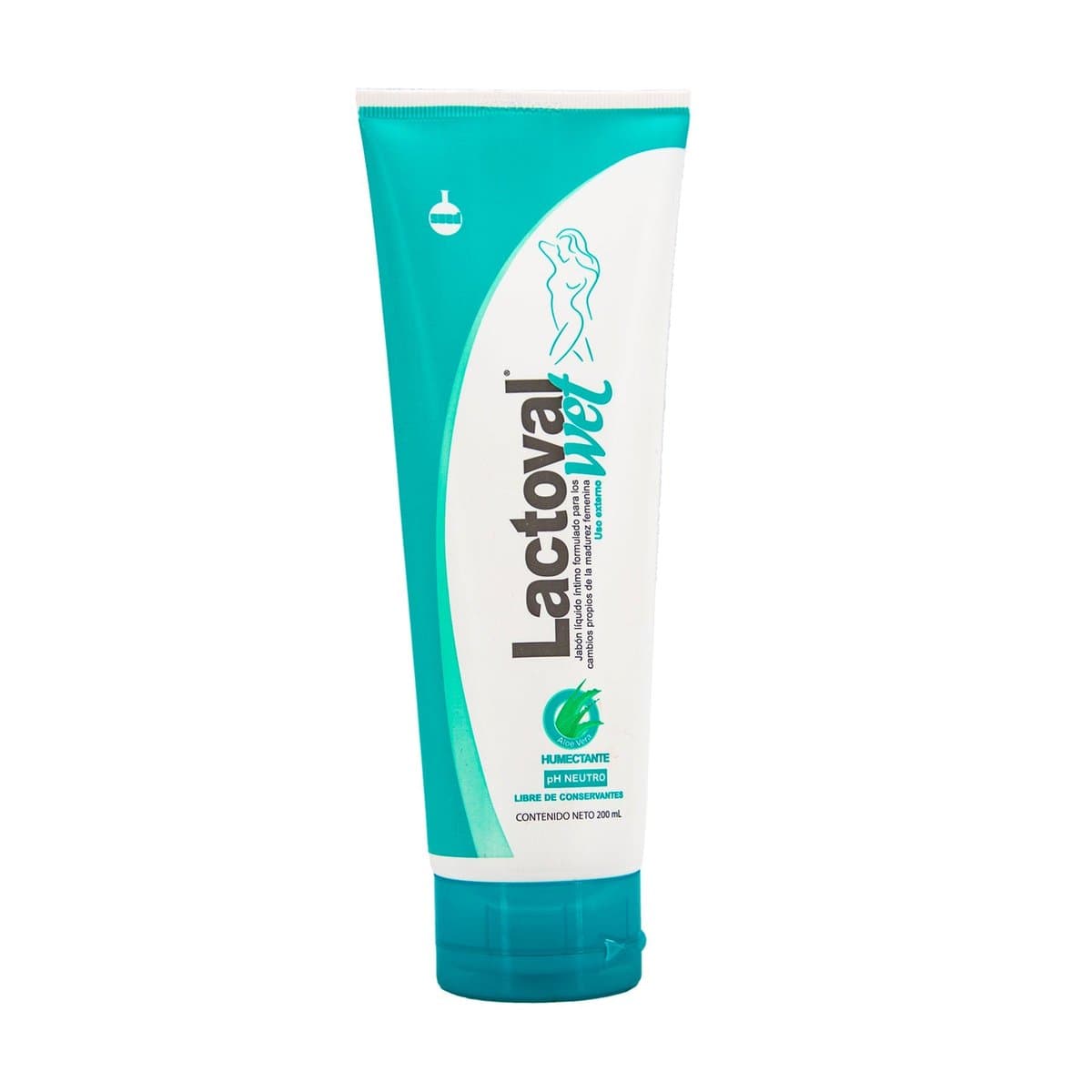 Jabón Líquido Intimo Lactoval Wet 200ml Jabón Líquido Intimo Lactoval Wet 200ml