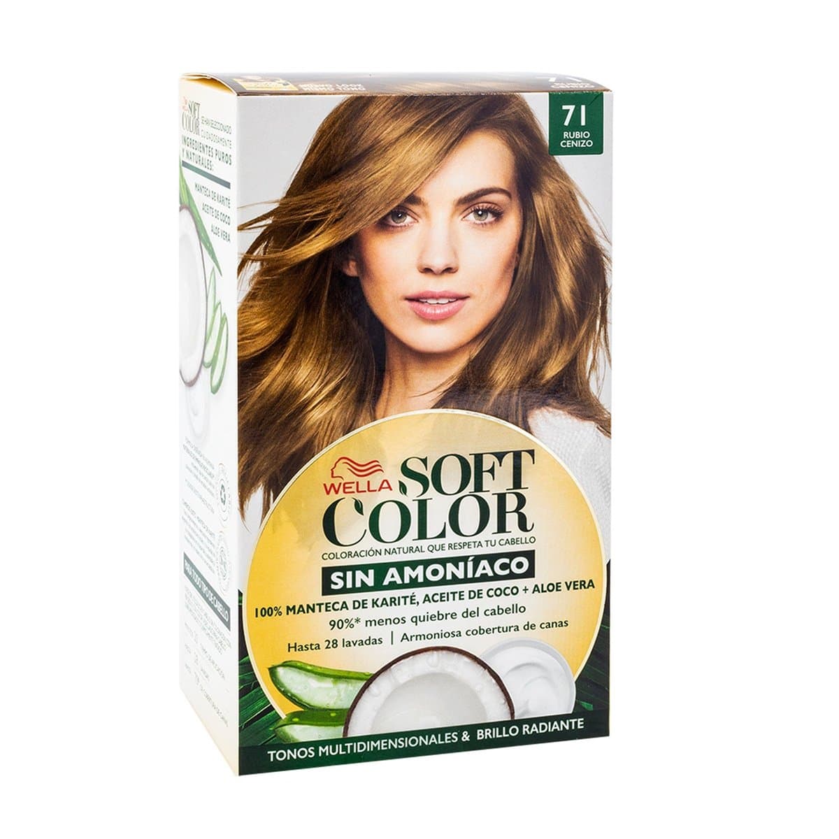 Tinte Soft Color Sin Amoniaco Rubio Cenizo 71 Tinte Soft Color Sin Amoniaco Rubio Cenizo 71