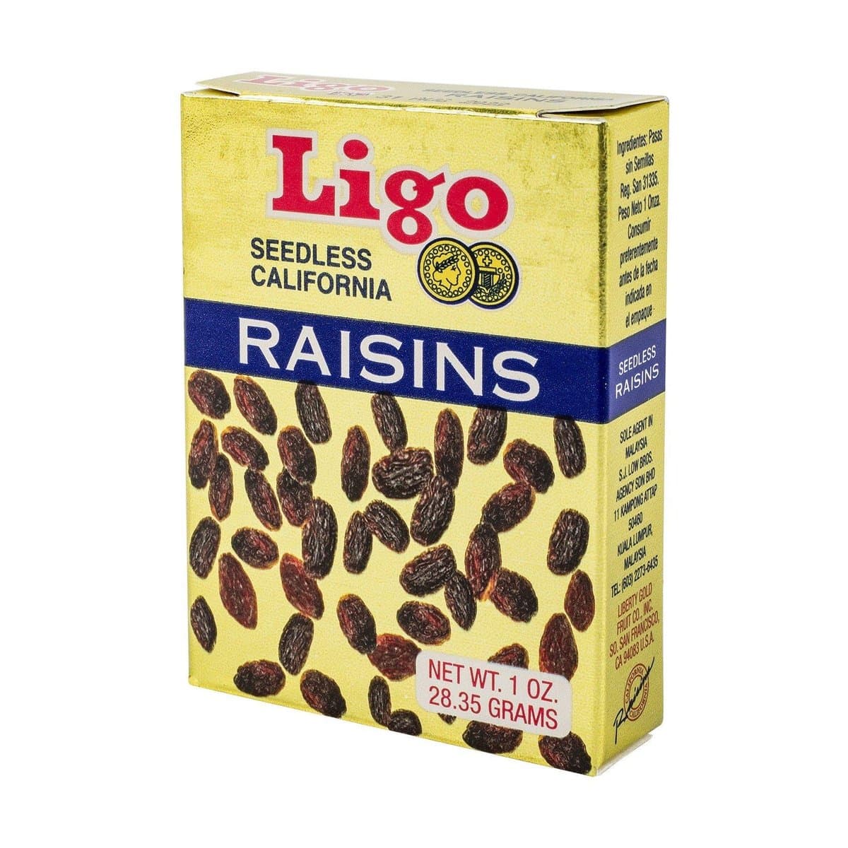 Pasas Ligo sin Semillas 1 Oz Pasas Ligo sin Semillas 1 Oz