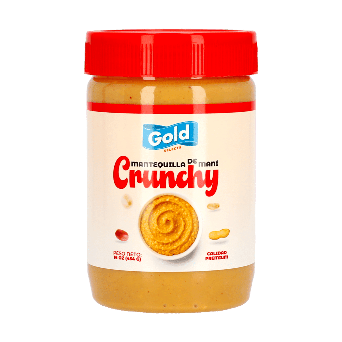 Mantequilla De Maní Gold Crunchy 16oz Mantequilla De Maní Gold Crunchy 16oz