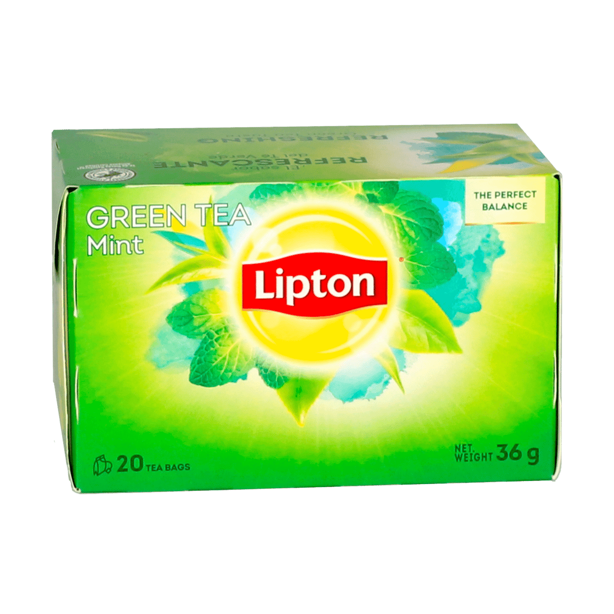 Te Verde Lipton De Menta 20 Sobres Te Verde Lipton De Menta 20 Sobres