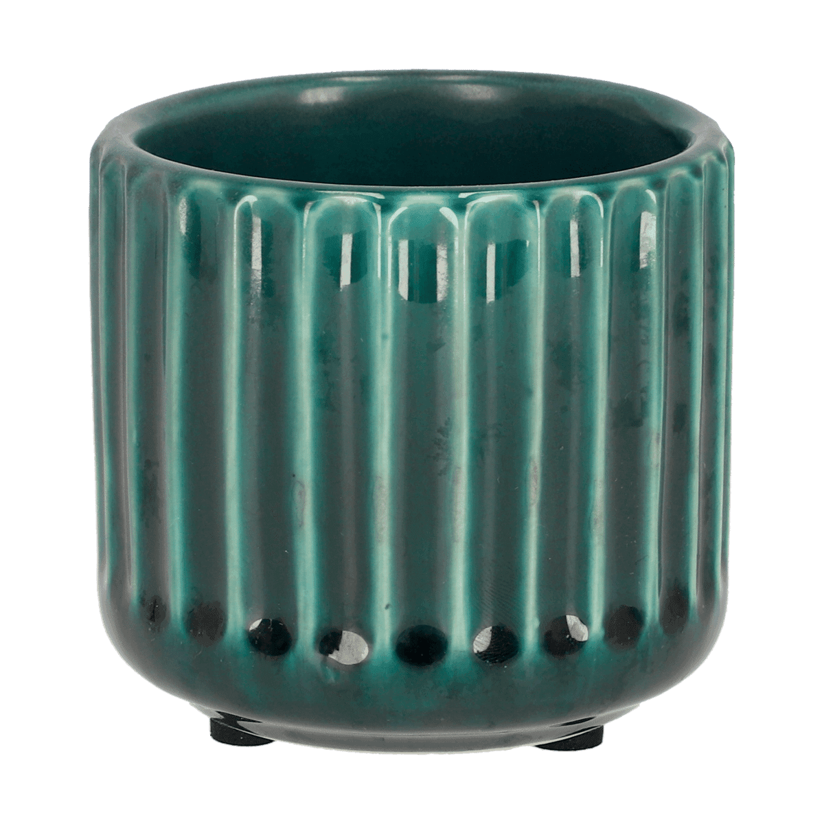 Macetero Color Verde Oscuro 8.5x8.5 Macetero Color Verde Oscuro 8.5x8.5