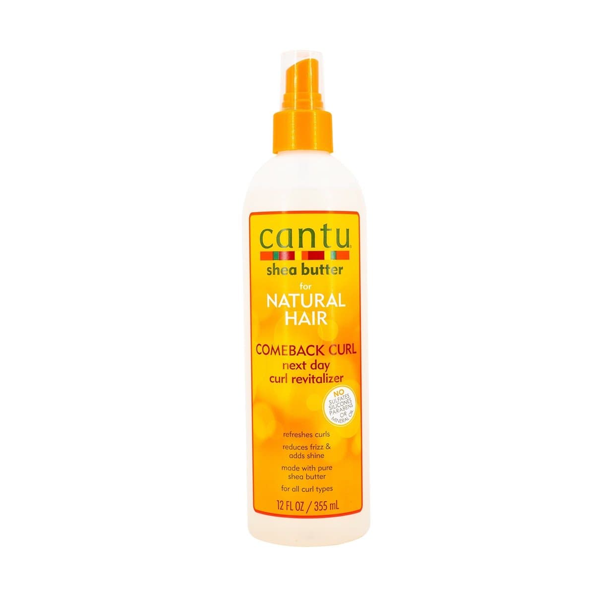 Spray Revitalizador de Rizos Cantu Comeback Curl Next Day 12 Oz Spray Revitalizador de Rizos Cantu Comeback Curl Next Day 12 Oz