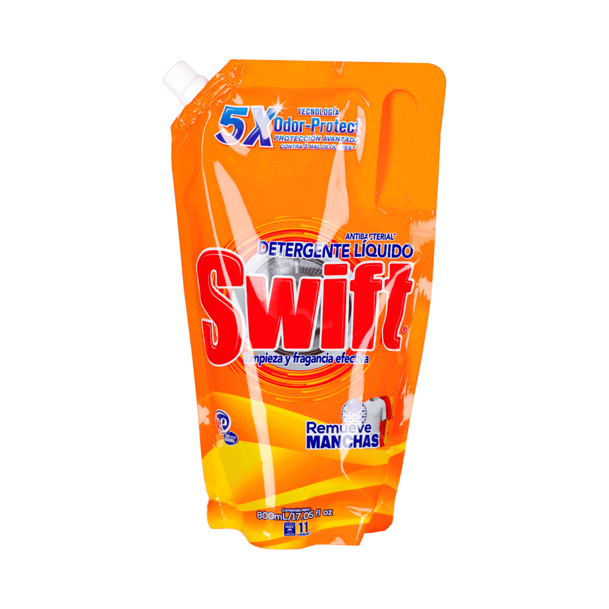 Detergente Líquido Swift Antibacterial Original – Pack 12 × 800 mL Detergente Líquido Swift Antibacterial Original – Pack 12 × 800 mL