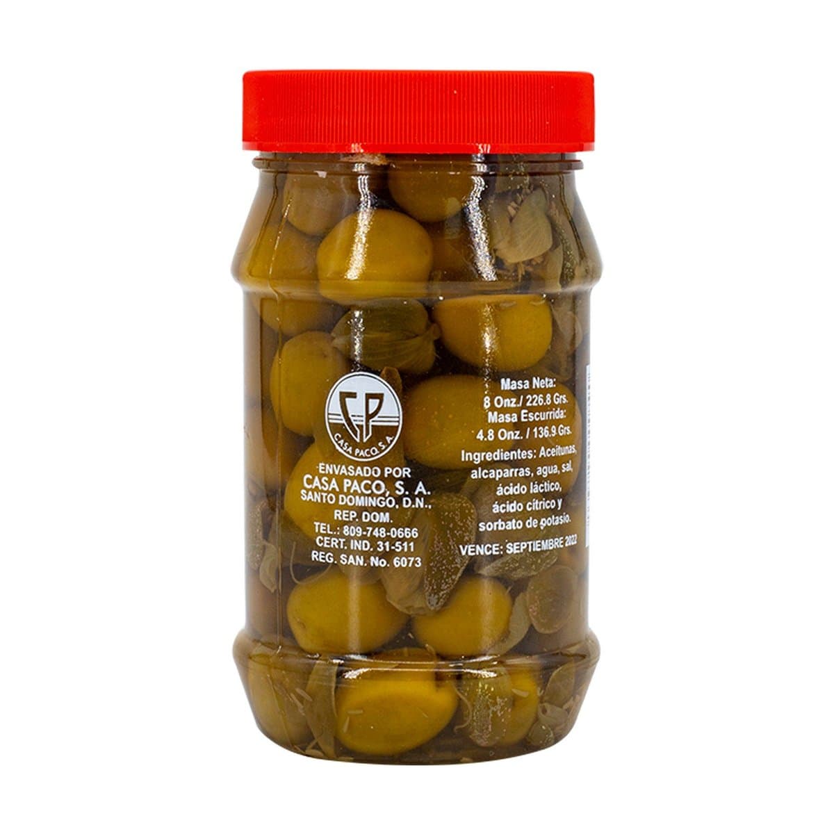 Alcaparrado La Sevillana 8 OZ Alcaparrado La Sevillana 8 OZ