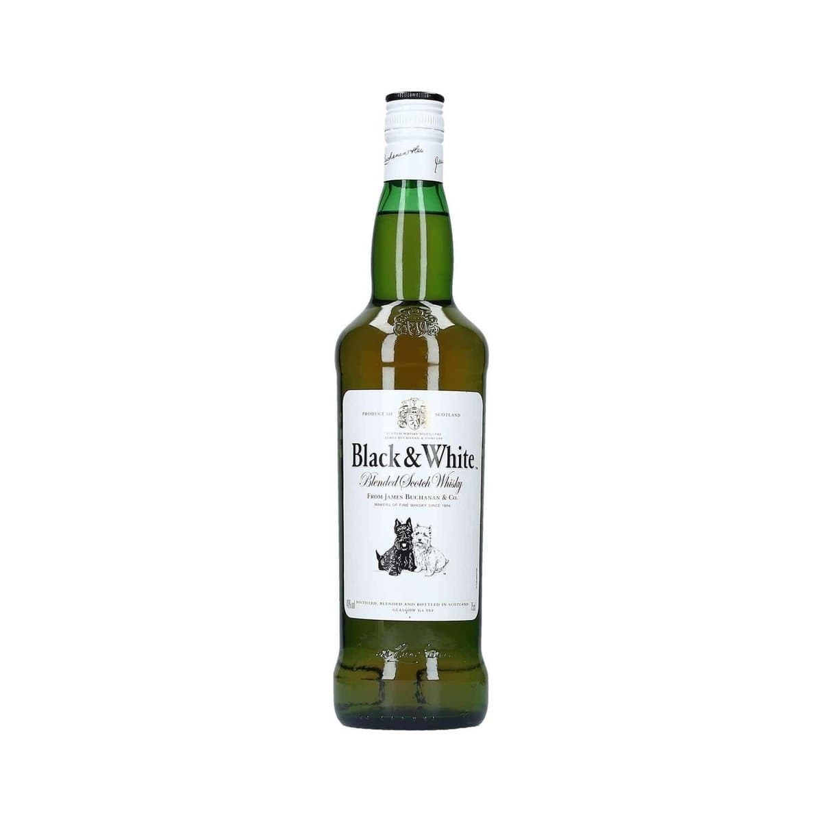 Whisky Black & White Scotch 750ml Whisky Black & White Scotch 750ml