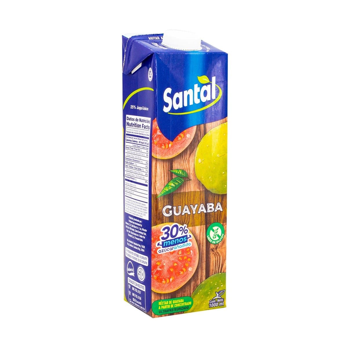 Jugo De Guayaba Santal 1 Lt Jugo De Guayaba Santal 1 Lt