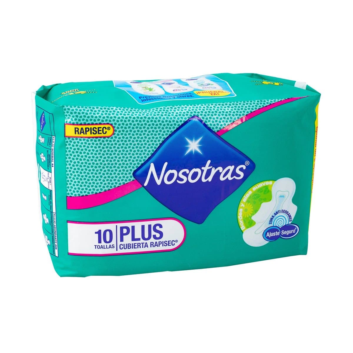 Toallas Íntimas Plus 10 uds Toallas Íntimas Plus 10 uds