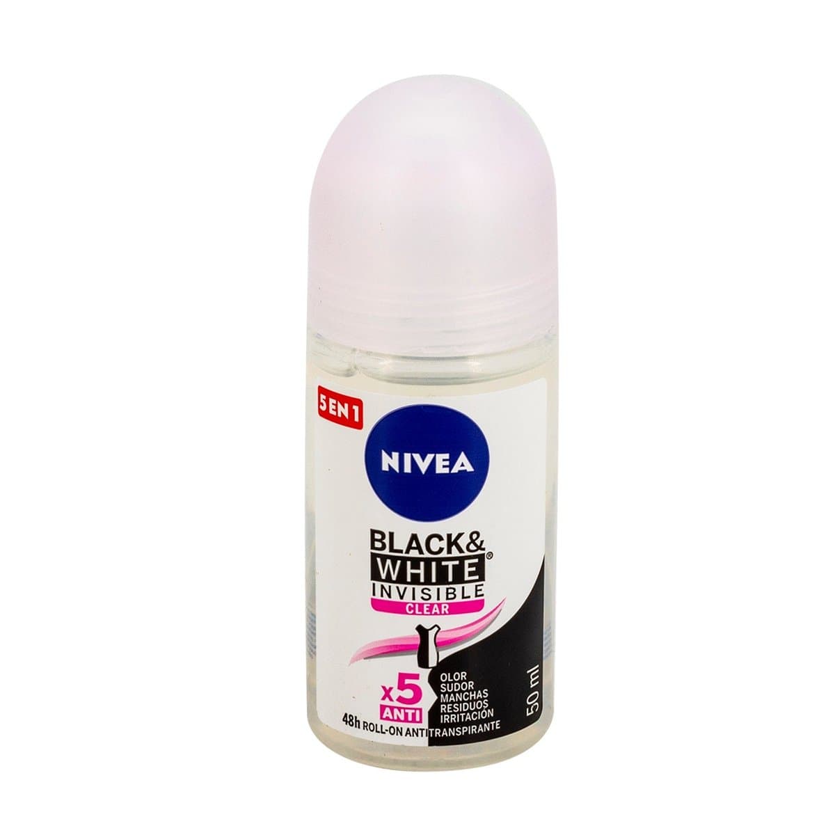 Desodorante Roll-On Antitranspirante Nivea Invisible 50ml Desodorante Roll-On Antitranspirante Nivea Invisible 50ml
