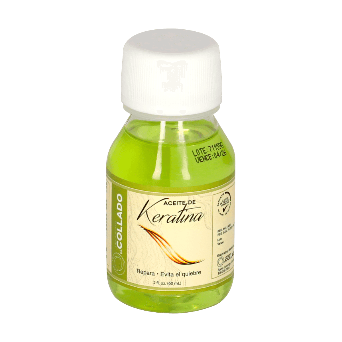 Aceite De Keratina Collado 2 Oz Aceite De Keratina Collado 2 Oz