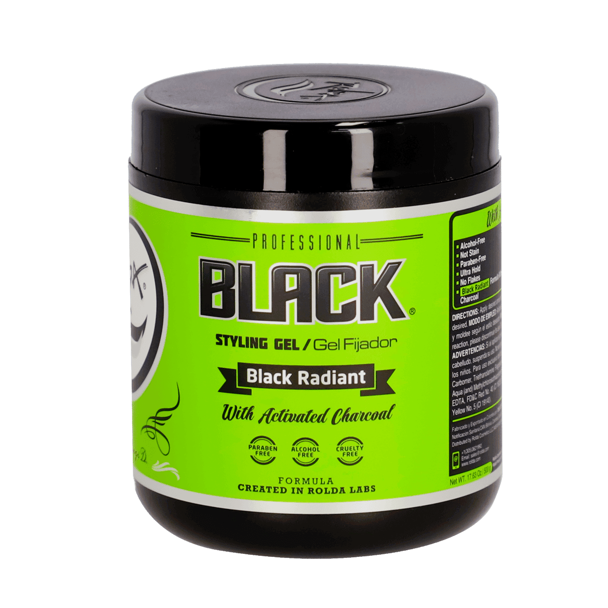 Gel Fijador Rolda Black 500g Gel Fijador Rolda Black 500g