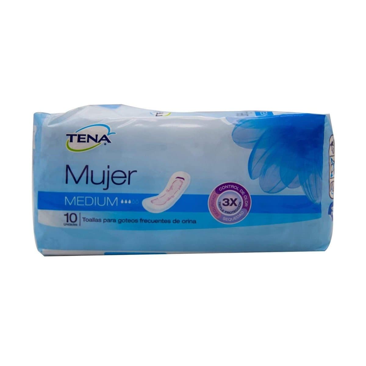 Toallas Intimas Tena Medium 10 Uds Toallas Intimas Tena Medium 10 Uds