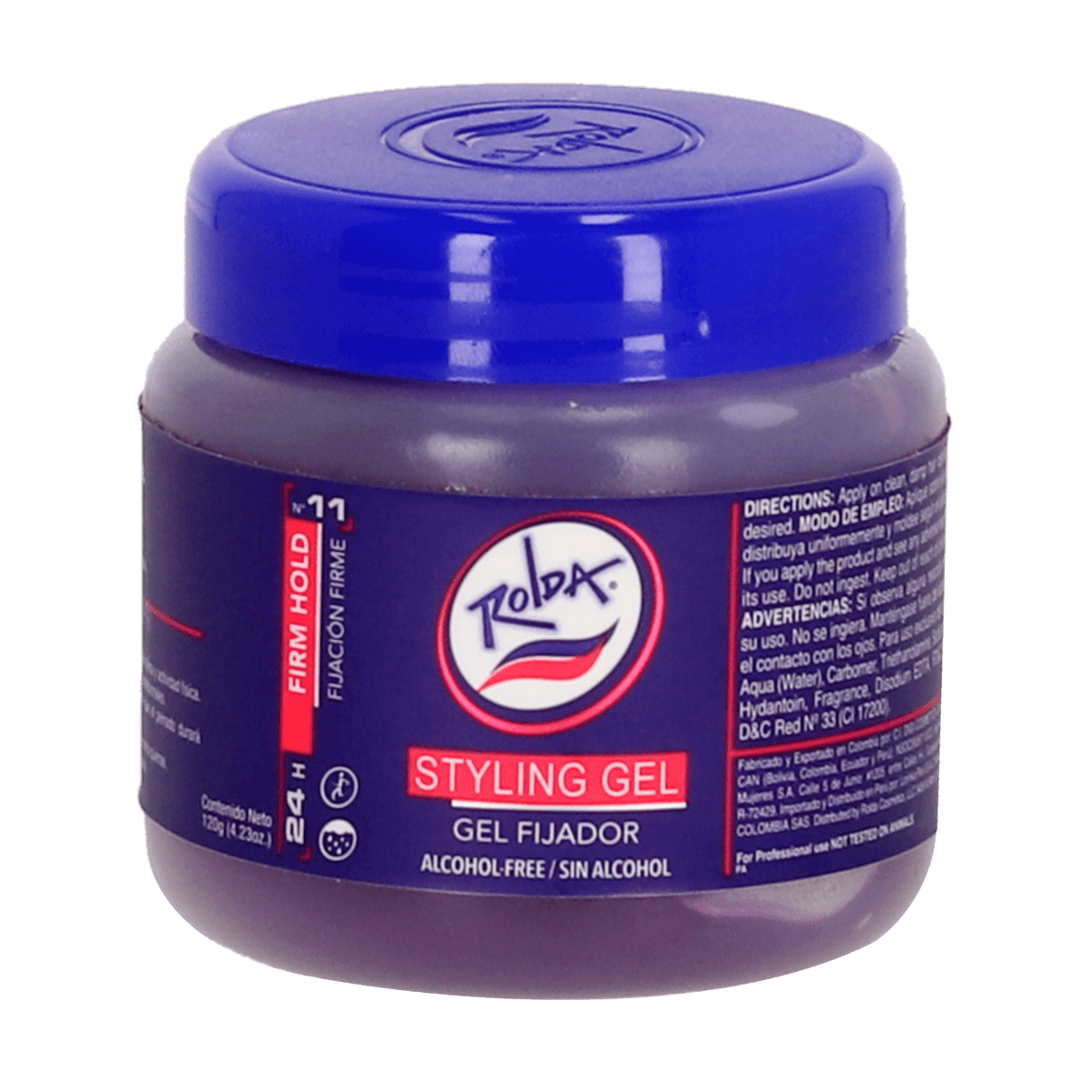 Rolda Gel Fijador Morado 120g 241 Rolda Gel Fijador Morado 120g 241