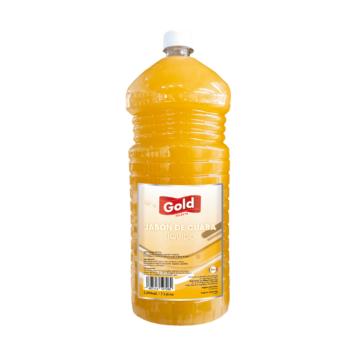 Jabón De Cuaba Liquido Gold Selects 2000ml Jabón De Cuaba Liquido Gold Selects 2000ml