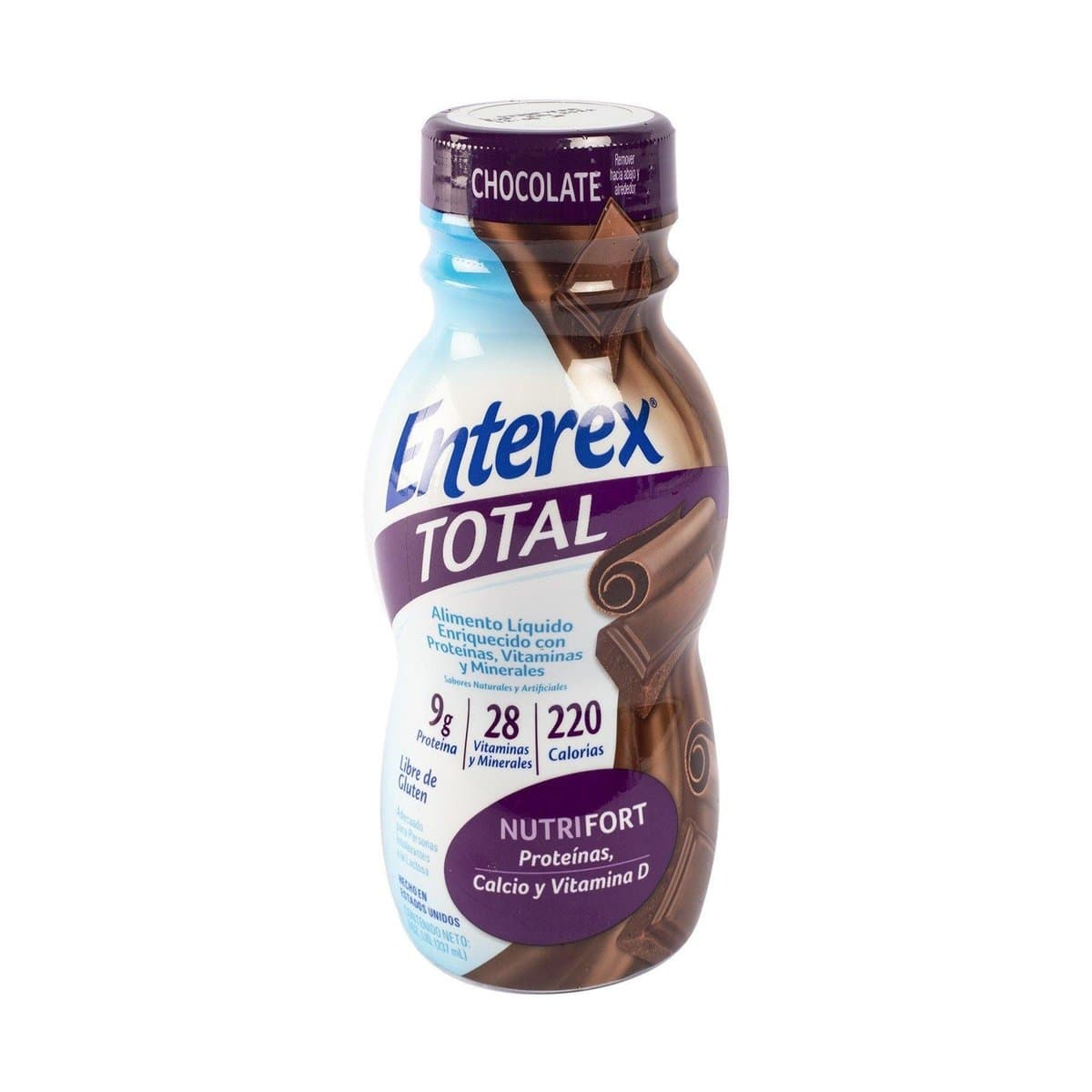 Suplemento Alimenticio Enterex Total Chocolate 8 Oz Suplemento Alimenticio Enterex Total Chocolate 8 Oz