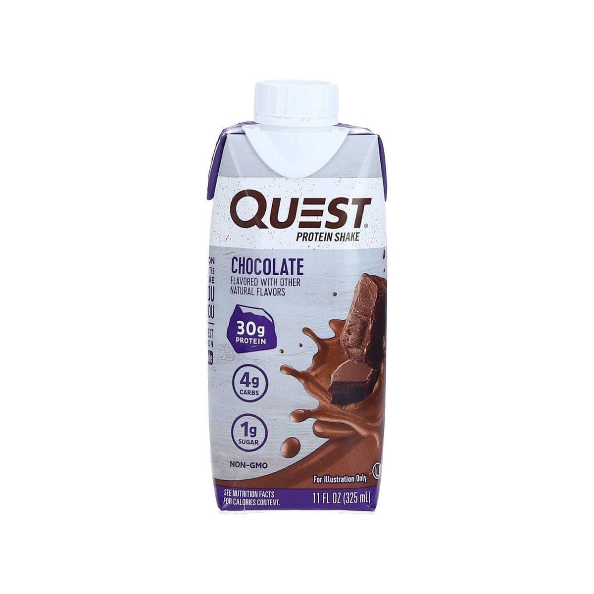 Batida Proteica Quest de Chocolate X4 325 ml Batida Proteica Quest de Chocolate X4 325 ml