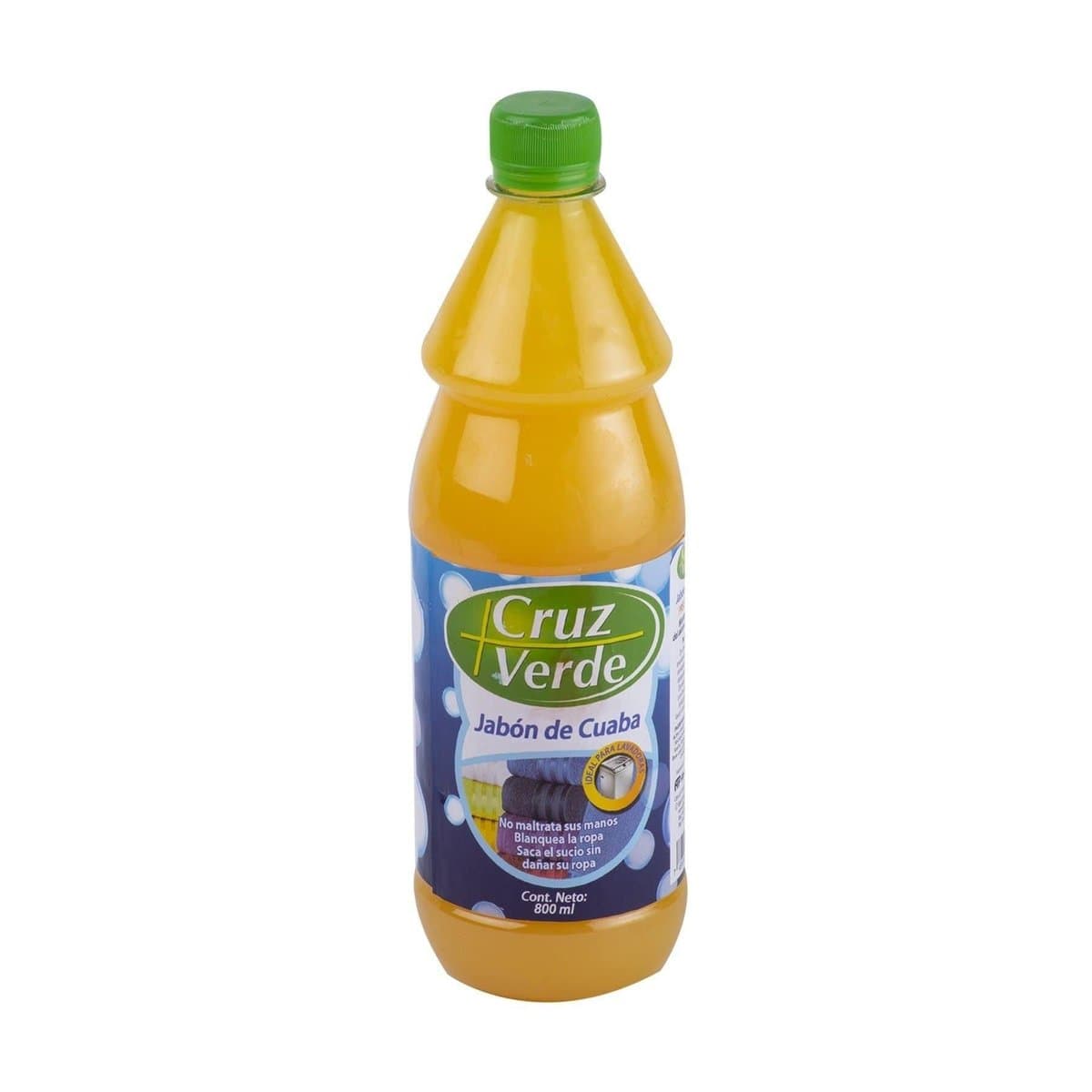 Jabón De Cuaba Cruz Verde 800ml Jabón De Cuaba Cruz Verde 800ml