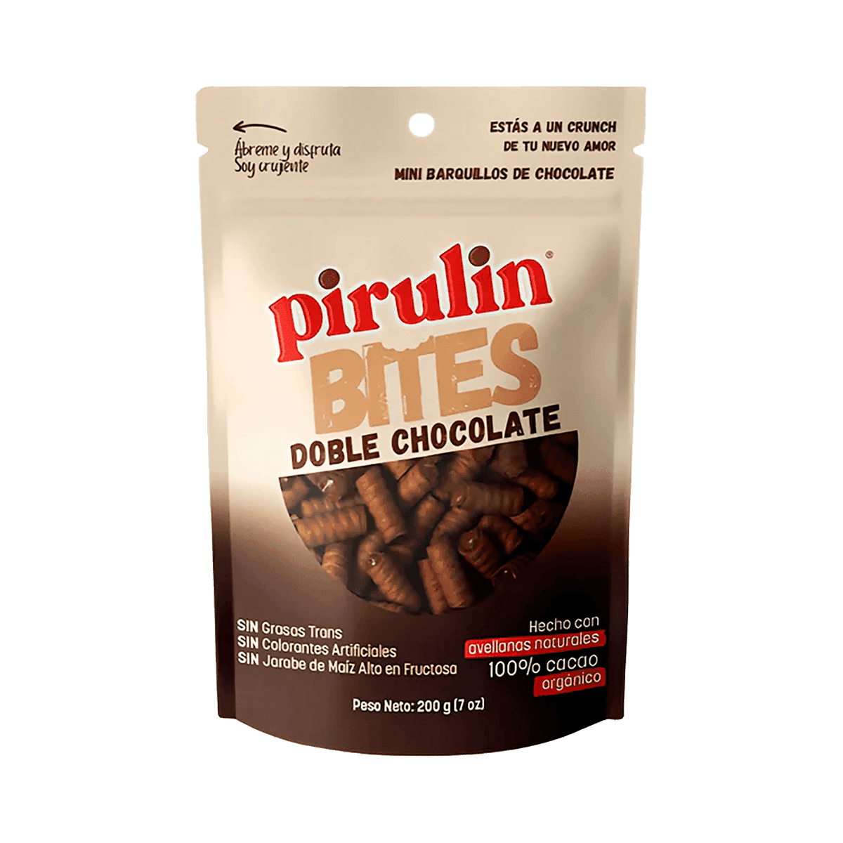 Pirulin Bites Relleno Doble de Chocolate 200 g Pirulin Bites Relleno Doble de Chocolate 200 g