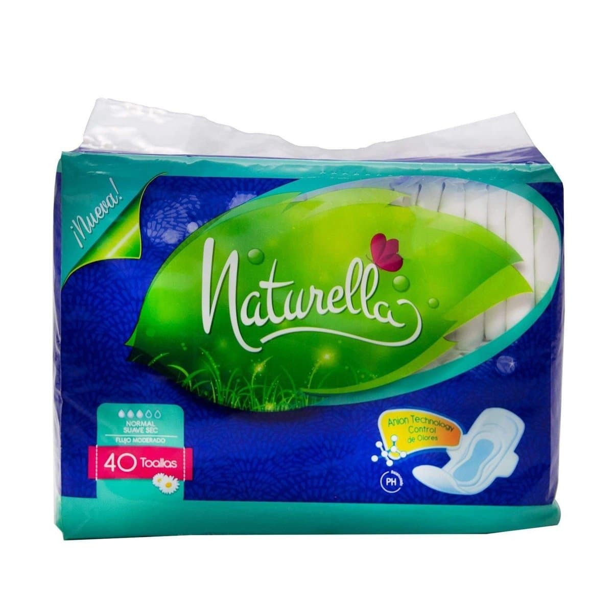 Toallas Intimas Naturella Soft 40 Uds Toallas Intimas Naturella Soft 40 Uds