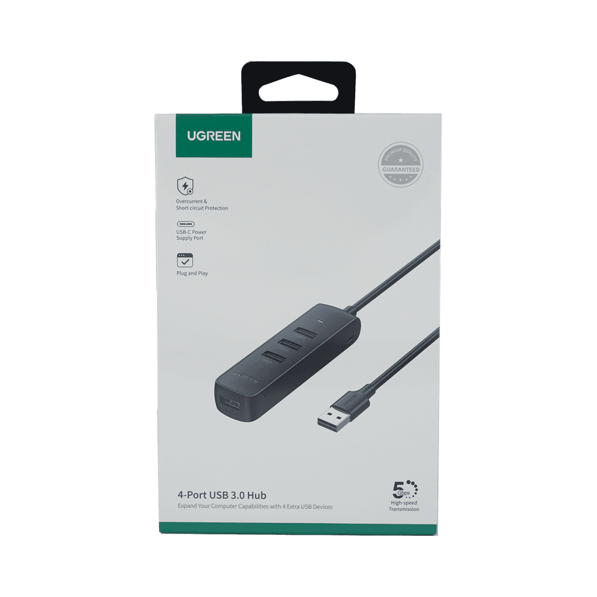 Hub Ugreen USB 3.0 de 4 Puertos M/80657 Hub Ugreen USB 3.0 de 4 Puertos M/80657